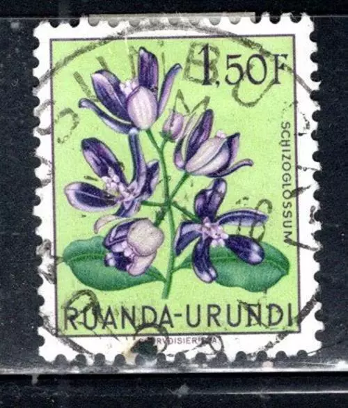 Belgium Colonies Belgian East Africa Ruanda Urundi Stamps Used Lot 412Ak