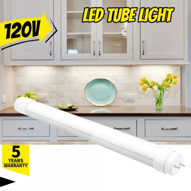 18Inch/ 18" LED Tube Light – Daylight (5500K) Replace 15W Fluorescent Bulb F15T8