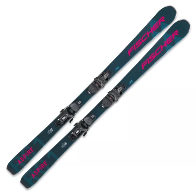 Damen Ski Fischer Aspire SLR Modell 2023 On Piste Rocker + Bindung RS9 SLR