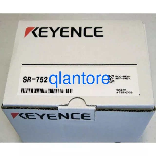 1PC New Keyence SR-752 Bar Code Reader SR752 In Box Expedited Shipping