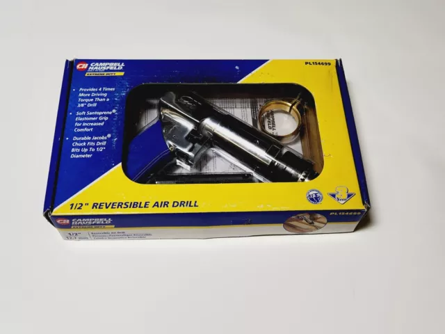 Campbell Hausfeld 1/2''  Reversible Air Drill