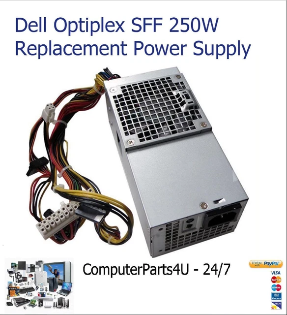 DELL G4V10 OPTIPLEX 7010 SFF Slimline 250W Replacement ATX Power Supply