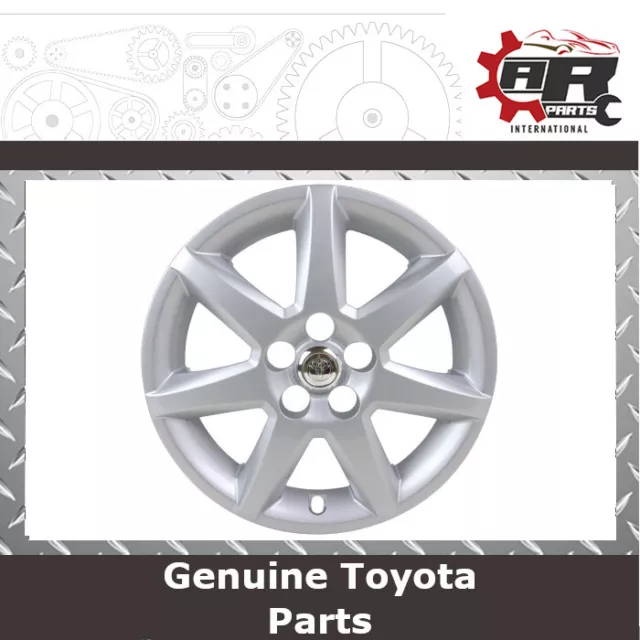 Genuine Toyota Wheel Trim - 16" Silver 7 Spoke - fits Toyota Prius (_W2_) 03-09