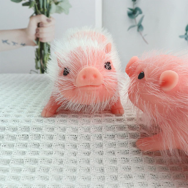 Silicone Piglet Mini Doll Full Body Reborn Baby Piglet Cute lifelike Piglet NEW