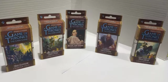 A Game of Thrones the Card Game Chapter Packs