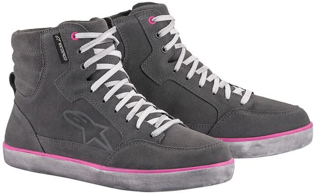 Alpinestars Stella J-6 WP Damen Stiefel - grau/Fuchsia - Neu! Schneller Versand!