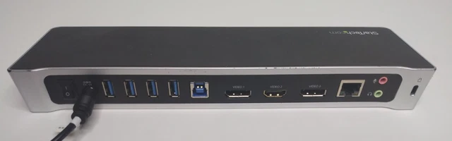StarTech USB 3.0 Docking Station USB3DOCKH2DP
