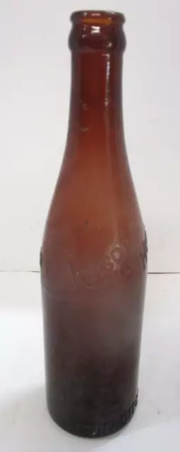 Kirsch & Herfel Brooklyn, N.Y. Amber Glass Beer Soda Bottle