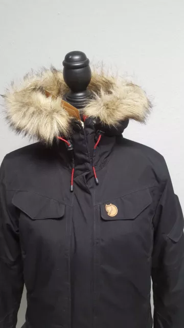 Fjällräven Damen Parka Nuuk Stehkragen mit Kapuze Winterjacken Damen NEU