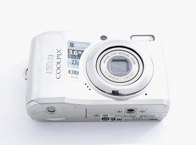 Nikon COOLPIX L19 単3電池 シルバー 【公式通販】