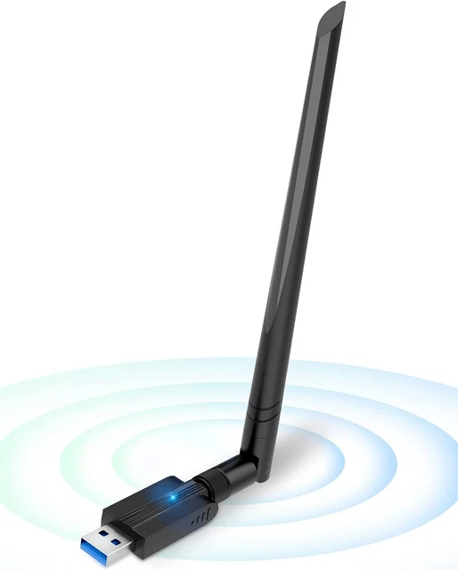 Retoo WLAN Stick USB 3.0, Dual Band Adapter 5GHz, 2.4GHz