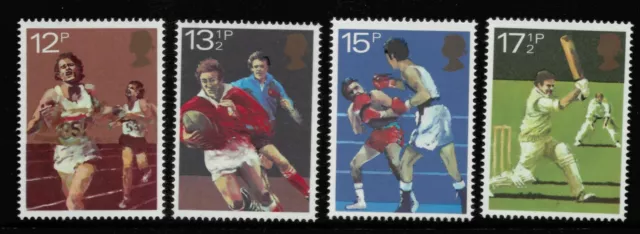 1980 Decimal Commems. Sg1134-1137. Sport Centenaries. Unmounted Mint.