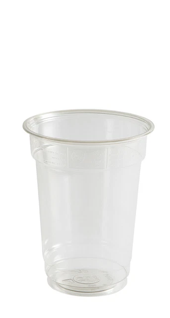 Rpet Drinking Cup With Measuring Line 6.8oz 50 Piece 100% Recycled Pet Slush