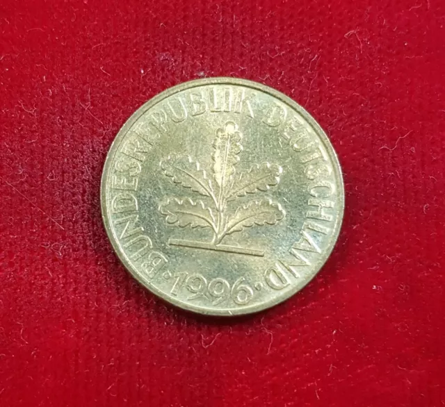 10 Deutsche Pfennig Bundesrepublik Deutschland 1996 A Münze Coin BRD