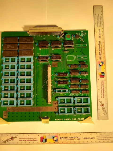 Memory board for Barudan Embroidery Machine, part number DAB-005