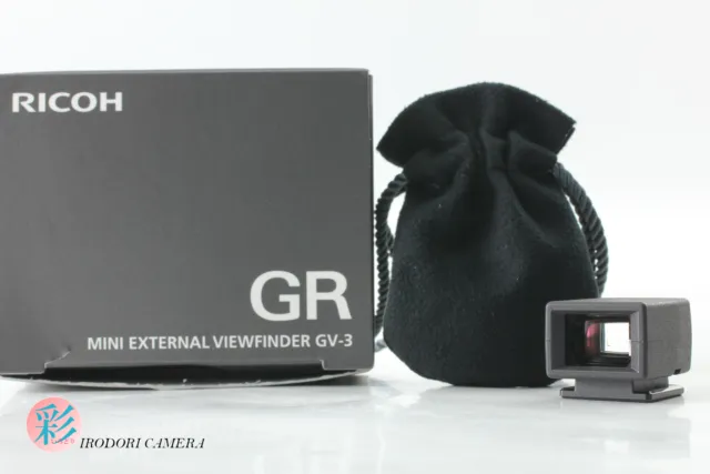 [Top MINT in Box] RICOH External Mini Finder GV-3 40mm for GR Digital From JAPAN