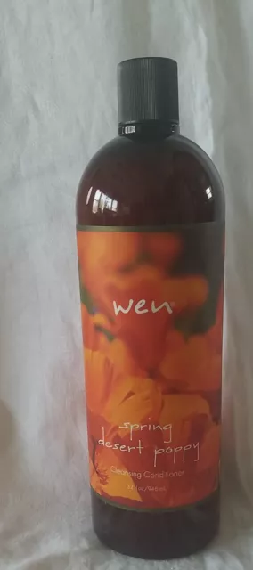 Wen Cleansing Conditioner Shampoo SPRING DESERT POPPY 32oz Chaz Dean NEW NO BOX