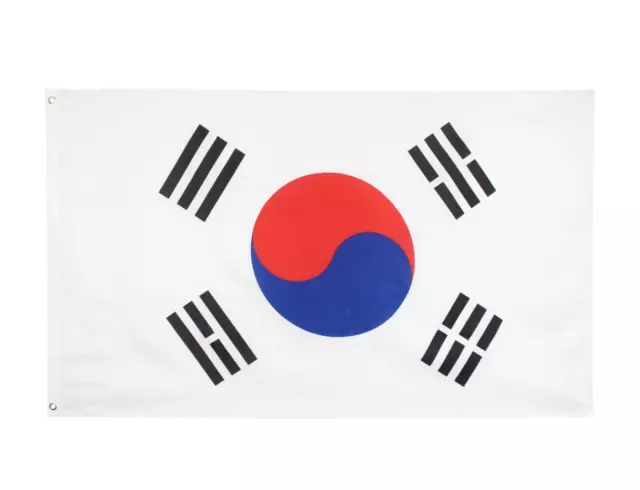 Large South Korea Flag Heavy Duty Outdoor 90 X 150 CM - 3ft x 5ft