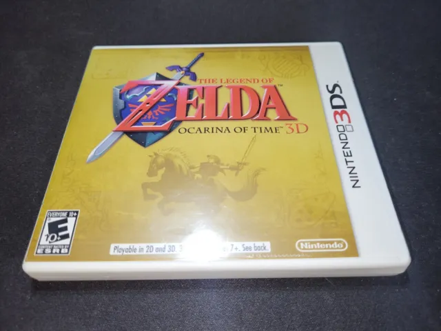 La Légende De Zelda: Ocarina Of Time 3D Nintendo 3DS Exmt + Cond Complet N Boîte