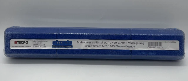 Drehmomentschlüssel 1/2 Zoll 40-210 Nm Drehmoment Werkzeug Stecknüsse / A53e
