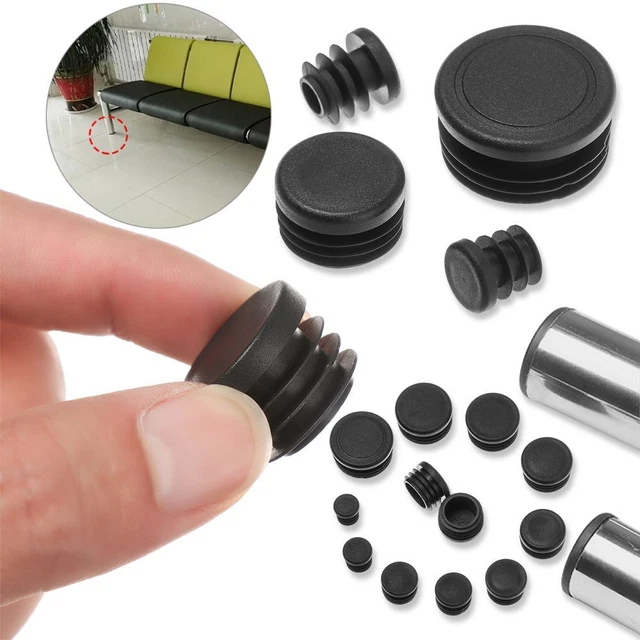 100 Bouchons D'obturation En Silicone Souple - 10 Tailles (3 à 8,5 Mm), Noirs Et Ronds | Pour Trous, Tuyaux, Bouteilles | Étui Atelier Bricolage - 9