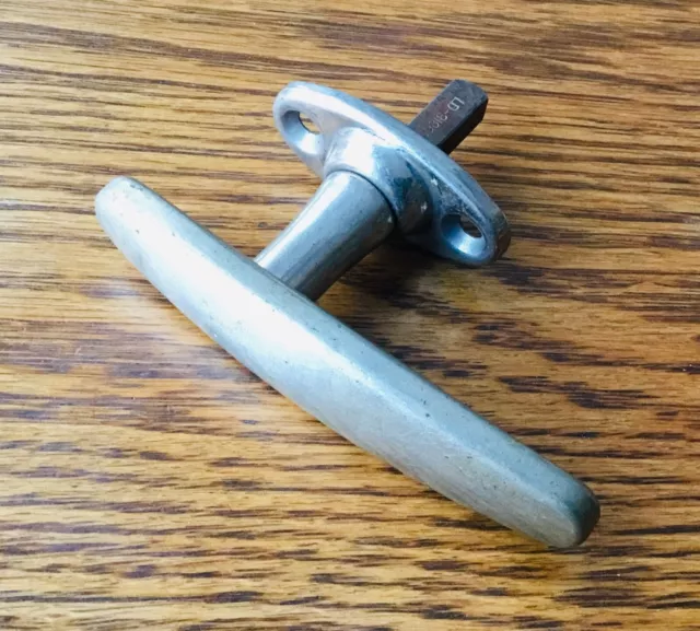1920s 1930s DOOR HANDLE  vtg antique exterior non locking