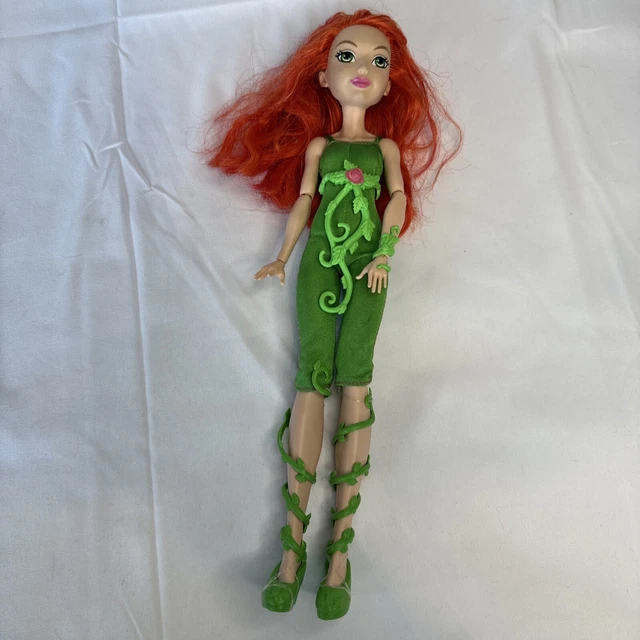 DC SUPER HERO Girls Poison Ivy 12" Poseable Doll Action Figure 2015