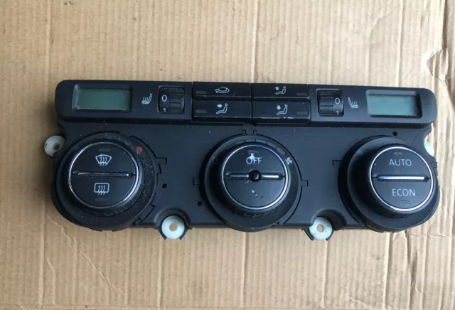 Vw Golf Mk5 Heater A/C Climate Control Panel Switch Heated Seats