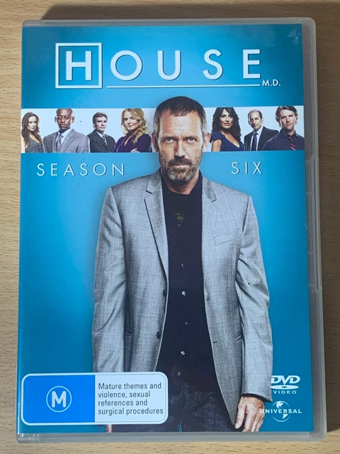 HOUSE M.D. MD SEASON 6 : NEW DVD & T-Shirt $55.78 - PicClick AU