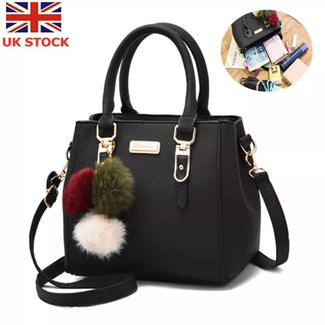 Ladies Fashion Handbag Shoulder Purse Women Crossbody Leather Tote Designer Bag