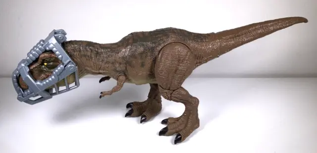 Jurassic World Stomp 'n Escape T-Rex Tyrannosaurus Dinosaur Figure with Sounds