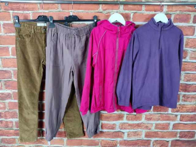 PACCHETTO RAGAZZE ETÀ 9-10 ANNI ZARA GEORGE ecc PANTALONI GIACCA MAGLIONE PILE 140CM