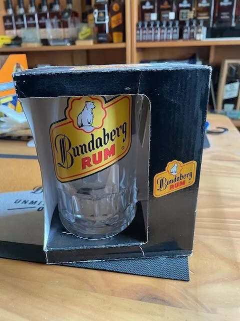 Bundaberg Rum  Bundy Bear Glass Stein In Original Box