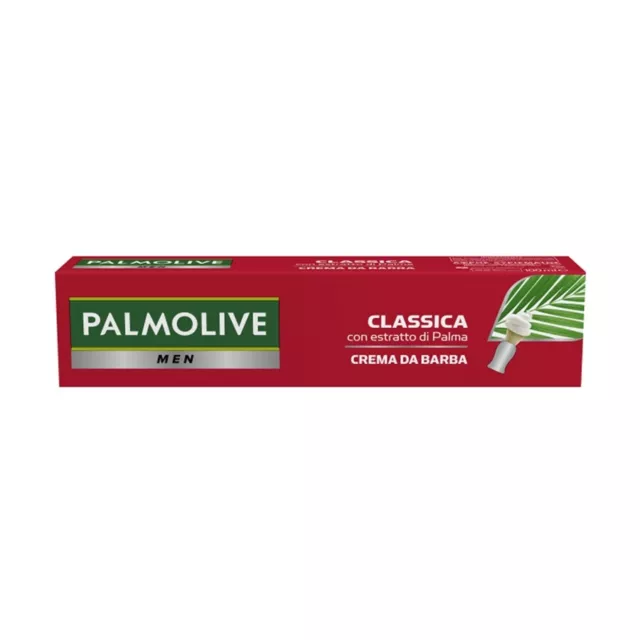 Palmolive Crème Barbe Tube 100 Ml. Classique Rouge