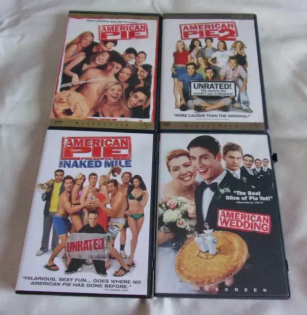 Set Of American Pie American Wedding Dvds Picclick