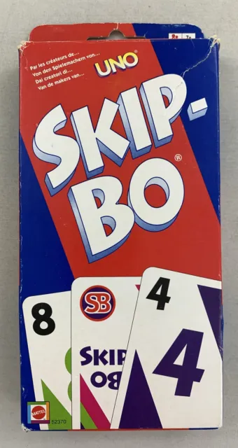 Skip-Bo Skip Bo Skipbo Kaartspel Spel Kartenspiel Game Jeu de Cartes Gioco Spiel