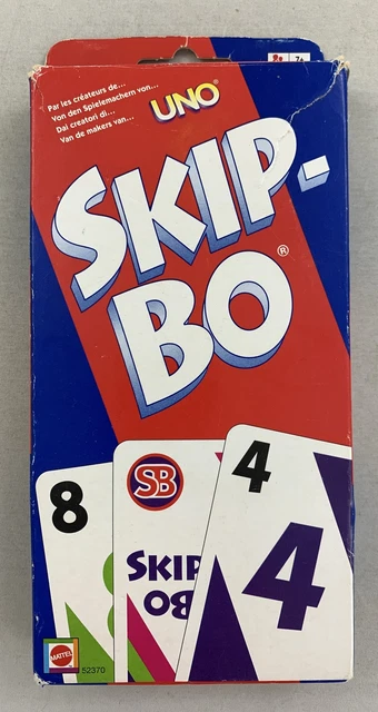 Skip-Bo Skip Bo Skipbo Kaartspel Spel Kartenspiel Game Jeu de Cartes Gioco Spiel