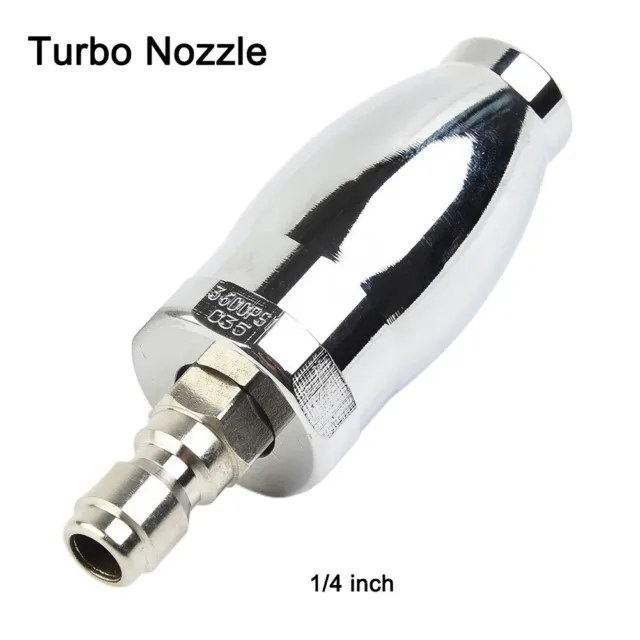 Astuce de pulvérisation de buse turbo 3600 PSI 1/4 pouce connecteur rapide pour