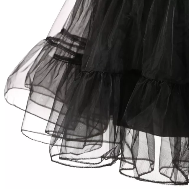 Hepburn Underskirt Ball Gown Bridal Dance Fluffy Gauze Skirt Petticoat Net 3