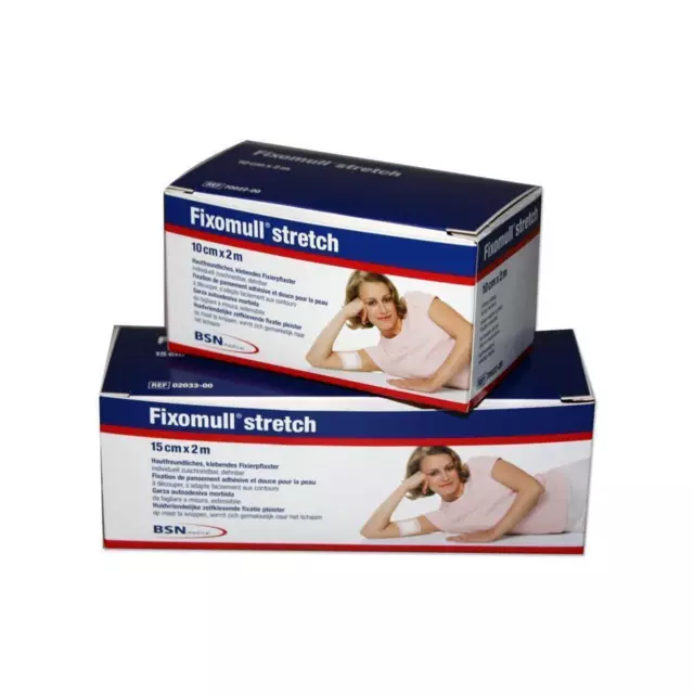 BSN Fixomull stretch Klebevlies 15 cm x 2 m -