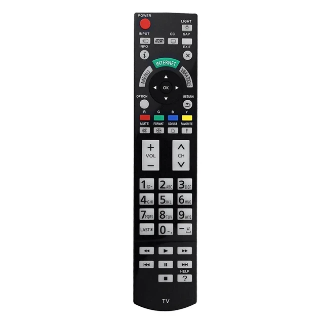 Replace N2QAYB000703 Remote for   TC-L42ET5 TC-P55VT50 TC-P50ST50 TC-L55ET52387