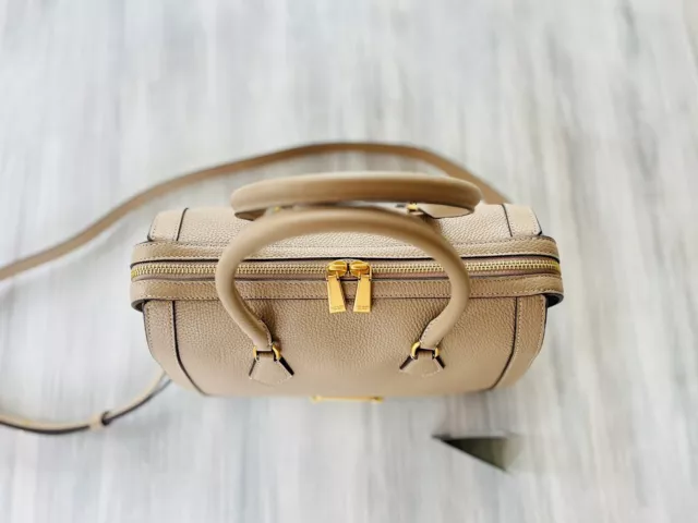 Kate Spade Gramercy Medium Leather Satchel Handbag Kraft Paper $448 3