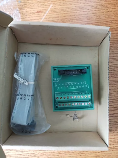 NUDAQ DIN-20P TERMINATION BOARD Module 20 pin Terminal