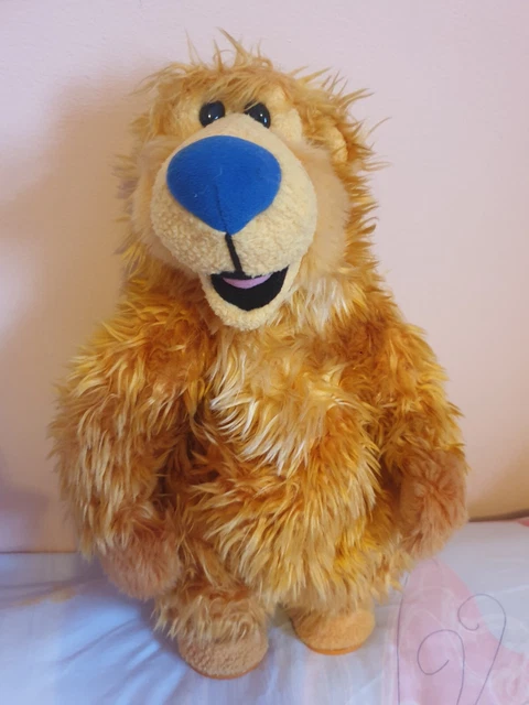 DISNEY JIM HENSON Bear in the Big Blue House Singing Cha Plush Soft Toy ...