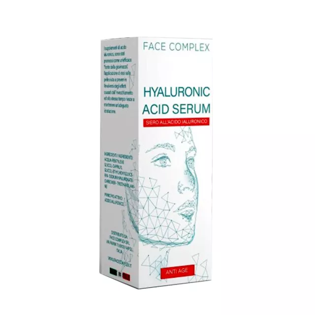 Serum Facial De Acido Hialuronico - 100Ml - Acido Hialuronico Antiedad, F.c