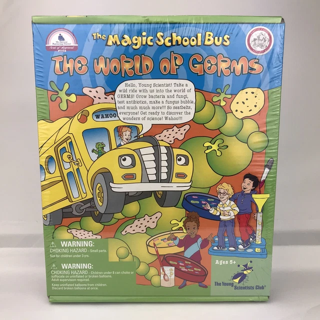 THE MAGIC SCHOOL Bus The World Of Germs Experiment Kit The Young