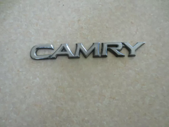 Original Toyota CAMRY plastic car  badge / emblem / /- - - - - ----