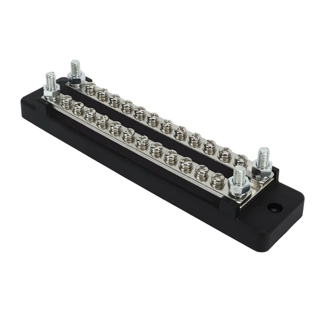 Blocco Distribuzione Sbarre Esecuzione Pregiata DC 12-48V 28 Terminali