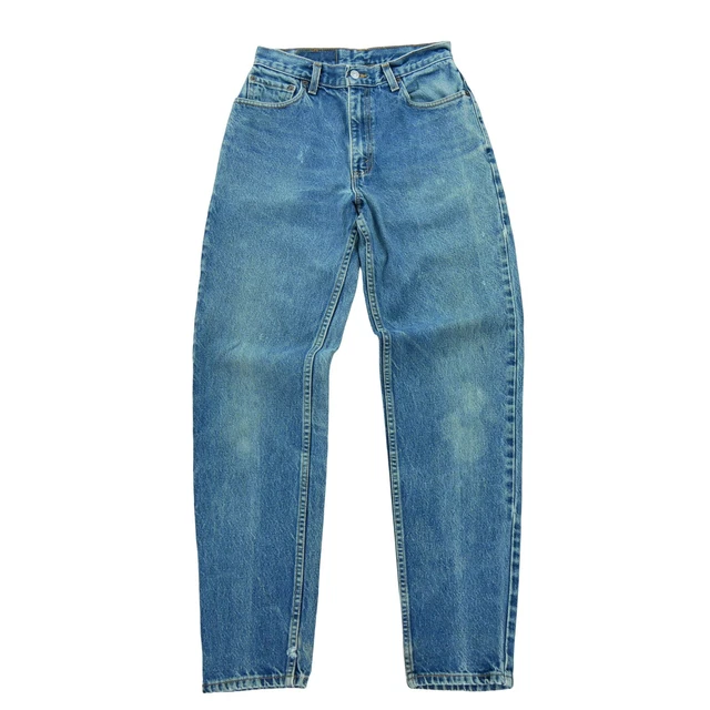 Jeans Vintage Levi's 570 Femme Stretch Regular Droit Uv7 Taille W28 L32