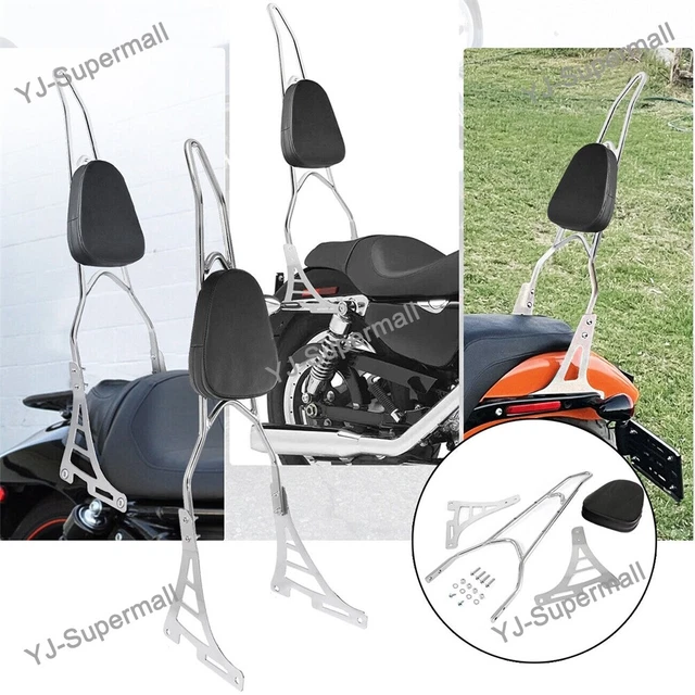 Passenger Backrest Sissy Bar For Yamaha Raider XV19 XV1900 Road Star XV1700 1600